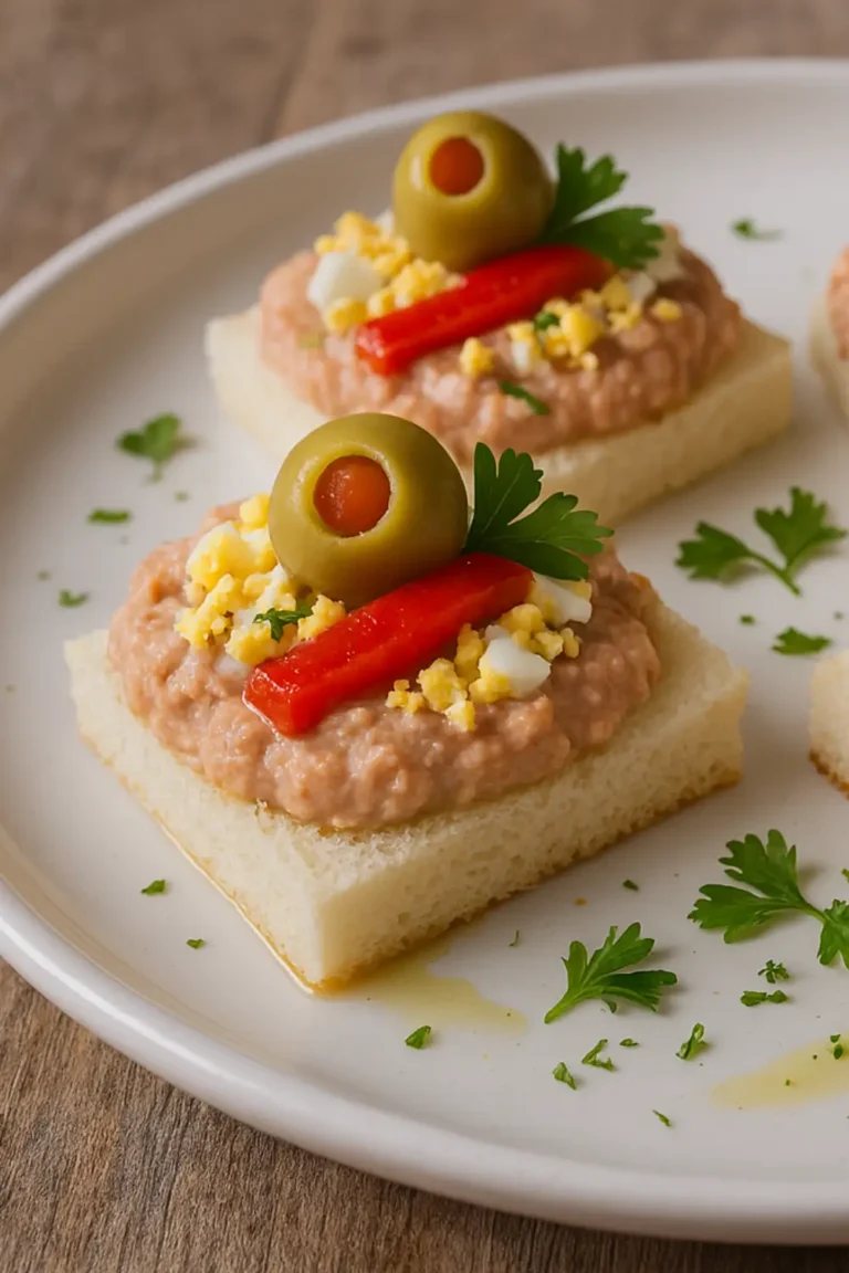Tonfiskcanapéer