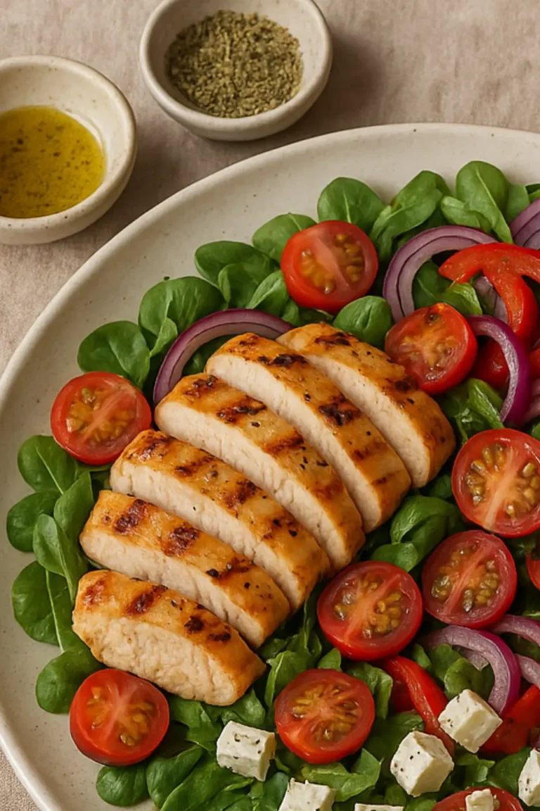 Varm Kycklingsallad